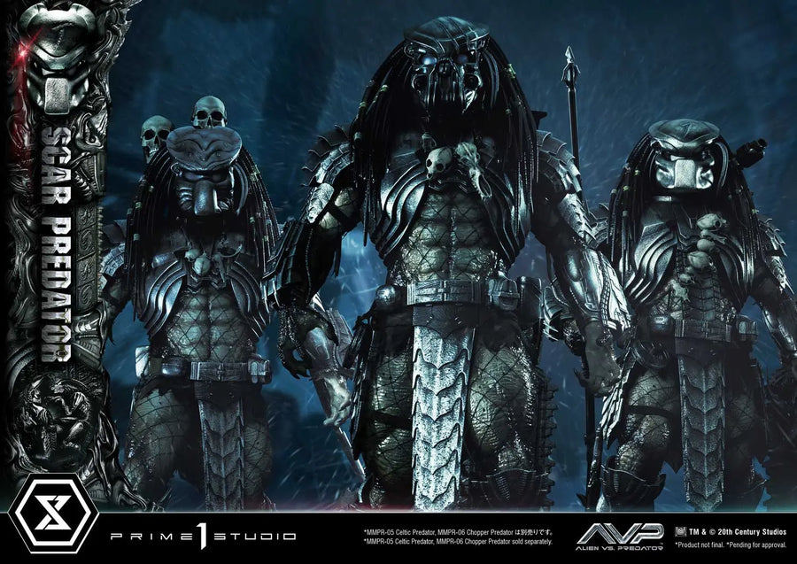 Scar Predator (Regular Version) Ailen vs.Predator – Prime1Studio – ActionFigure Brasil