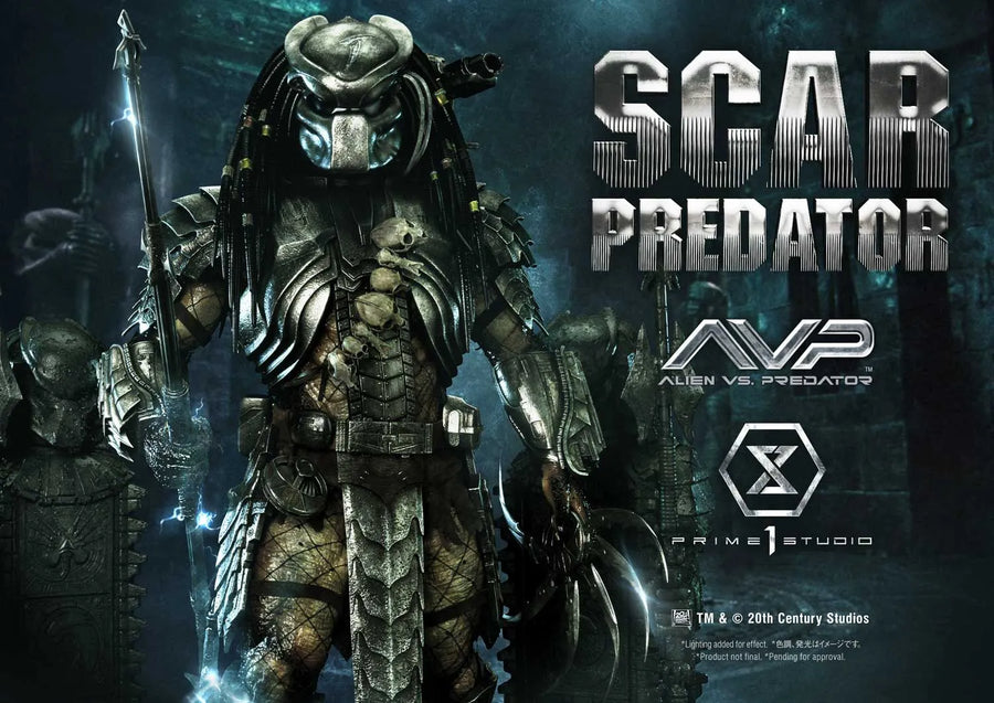Scar Predator (Regular Version) Ailen vs.Predator – Prime1Studio – ActionFigure Brasil