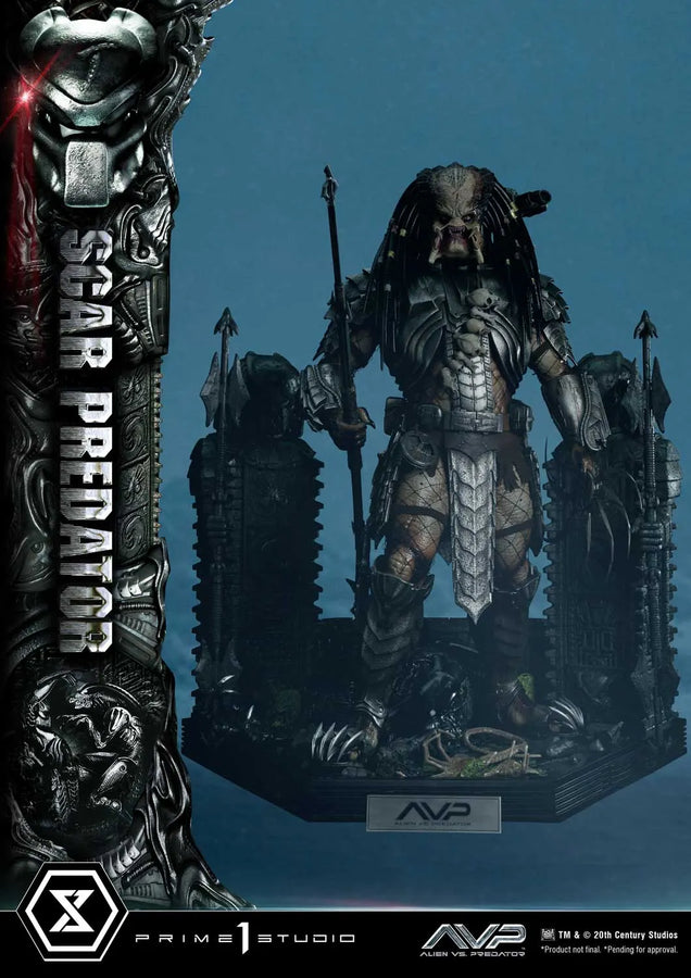 Scar Predator (Regular Version) Ailen vs.Predator – Prime1Studio – ActionFigure Brasil