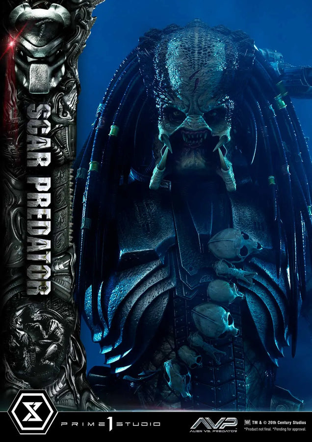Scar Predator (Regular Version) Ailen vs.Predator – Prime1Studio – ActionFigure Brasil