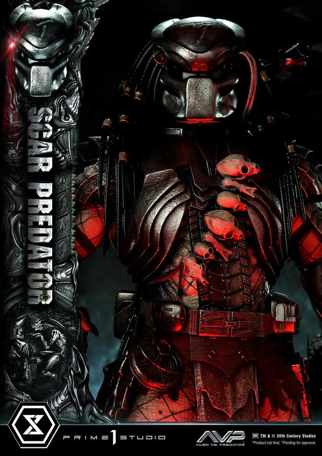 Scar Predator (Regular Version) Ailen vs.Predator – Prime1Studio – ActionFigure Brasil
