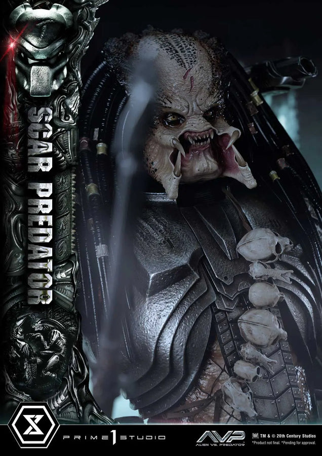 Scar Predator (Regular Version) Ailen vs.Predator – Prime1Studio – ActionFigure Brasil