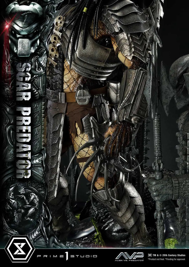 Scar Predator (Regular Version) Ailen vs.Predator – Prime1Studio – ActionFigure Brasil