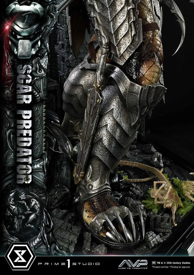 Scar Predator (Regular Version) Ailen vs.Predator – Prime1Studio – ActionFigure Brasil