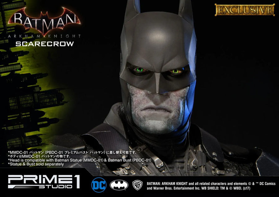 Scarecrow (Exclusive Version) Batman: Arkham Knight – Prime1Studio – ActionFigure Brasil
