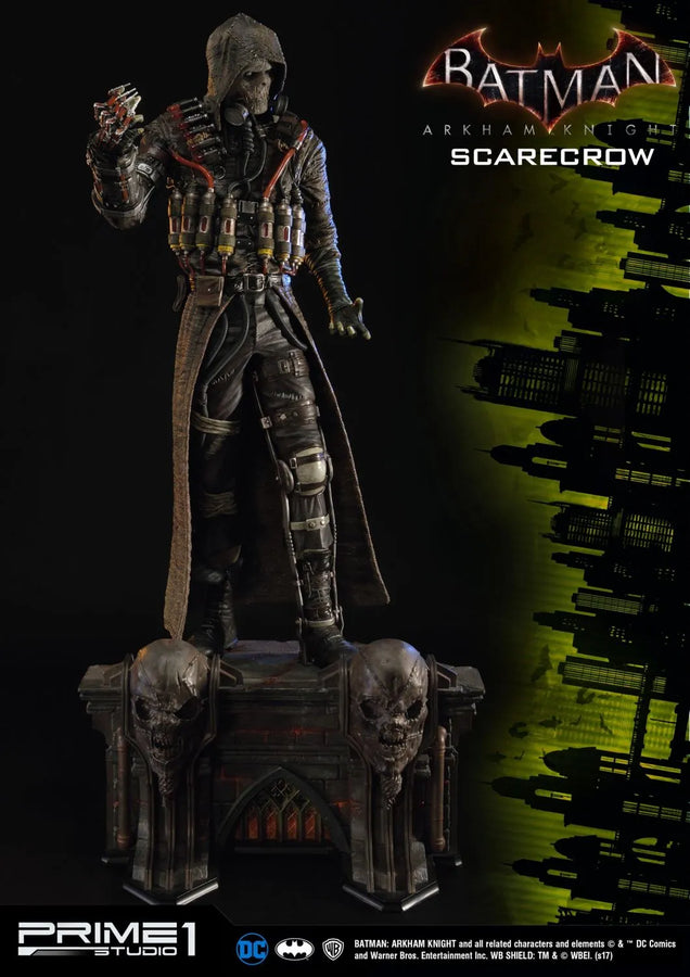 Scarecrow (Exclusive Version) Batman: Arkham Knight – Prime1Studio – ActionFigure Brasil