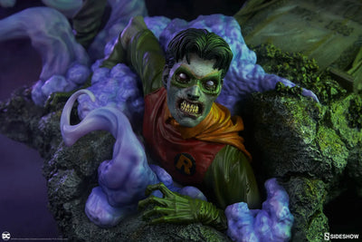 Scarecrow - LIMITED EDITION: 1000 – Sideshow Collectibles – ActionFigure Brasil — com base expositora