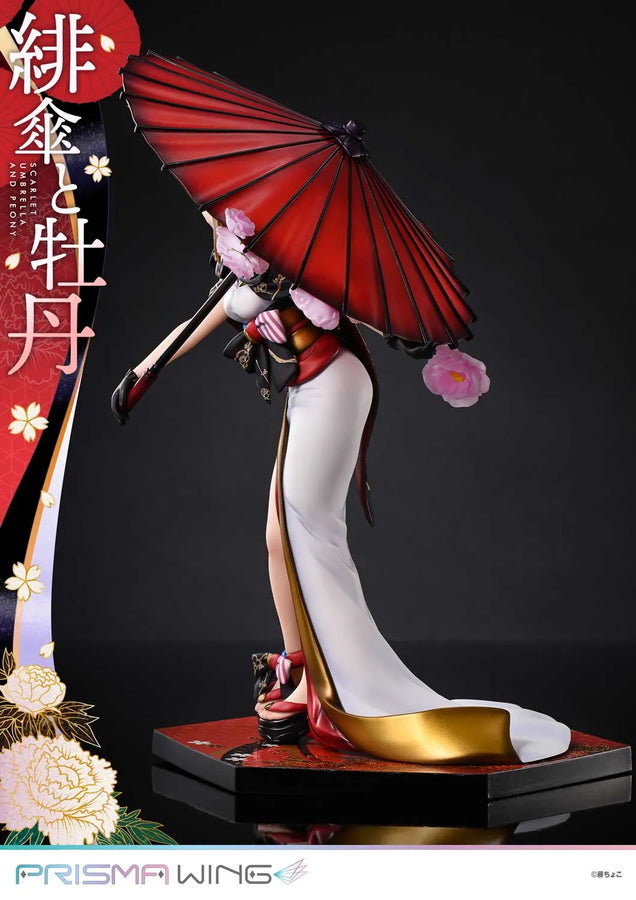 Scarlet Umbrella and Peony (Bonus Version) fuzichoco original Illustration – Prime1Studio – ActionFigure Brasil