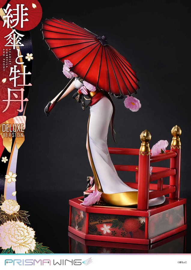 Scarlet Umbrella and Peony (Deluxe Bonus Version) fuzichoco original Illustration – Prime1Studio – ActionFigure Brasil