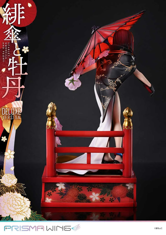 Scarlet Umbrella and Peony (Deluxe Bonus Version) fuzichoco original Illustration – Prime1Studio – ActionFigure Brasil