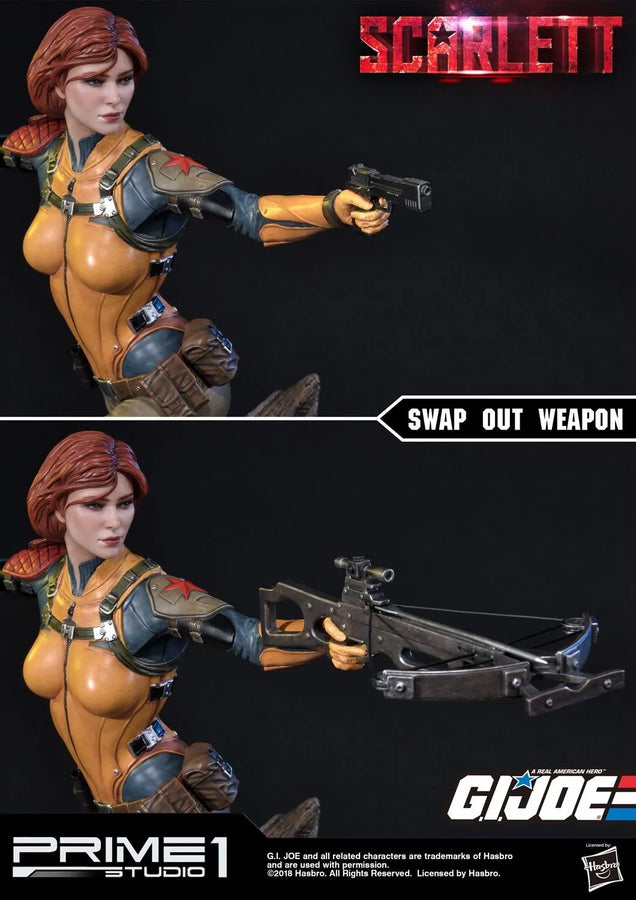 Scarlett (Exclusive Version) G.I. Joe – Prime1Studio – ActionFigure Brasil
