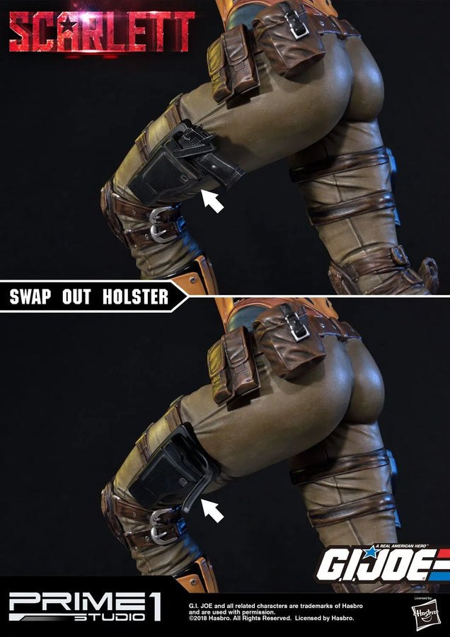 Scarlett (Exclusive Version) G.I. Joe – Prime1Studio – ActionFigure Brasil