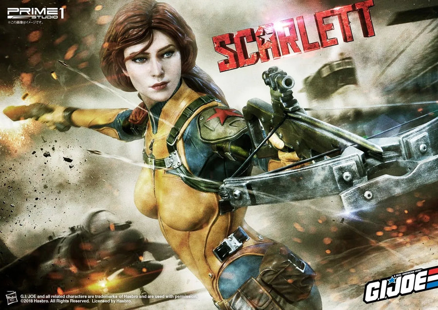 Scarlett (Regular Version) G.I. Joe – Prime1Studio – ActionFigure Brasil