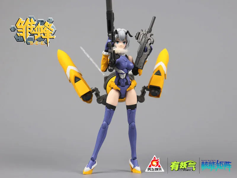 School Shock -B.E.E. Ruri Anime Ver. 1/10.5 Plastic Modelㅤ – NUKE MATRIX – ActionFigure Brasil