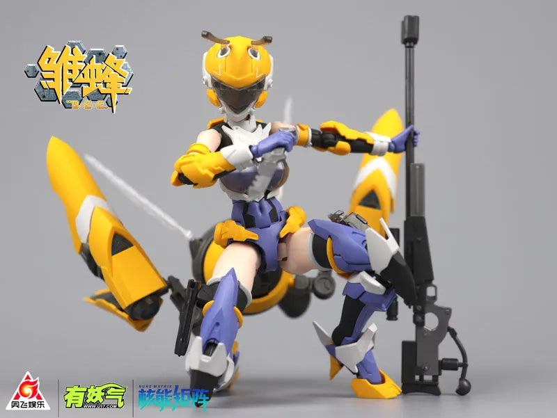 School Shock -B.E.E. Ruri Anime Ver. 1/10.5 Plastic Modelㅤ – NUKE MATRIX – ActionFigure Brasil