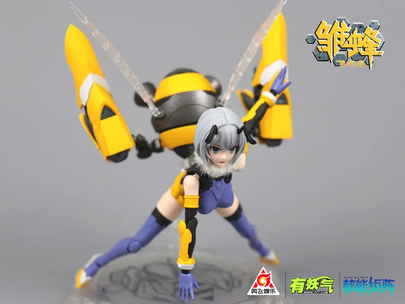 School Shock -B.E.E. Ruri Anime Ver. 1/10.5 Plastic Modelㅤ – NUKE MATRIX – ActionFigure Brasil
