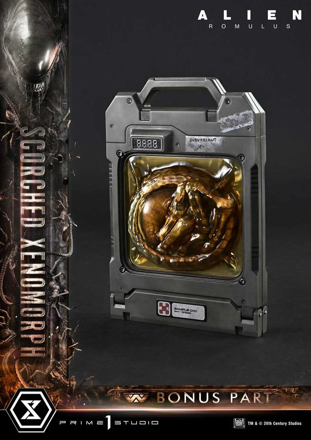 Scorched Xenomorph (Deluxe Bonus Version) Alien: Romulus – Prime1Studio – ActionFigure Brasil