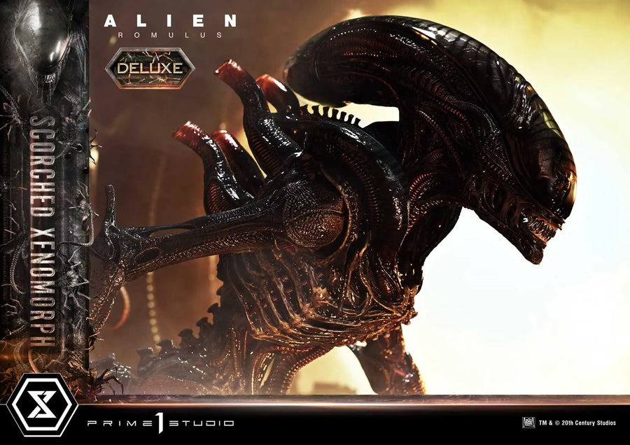 Scorched Xenomorph (Deluxe Bonus Version) Alien: Romulus – Prime1Studio – ActionFigure Brasil