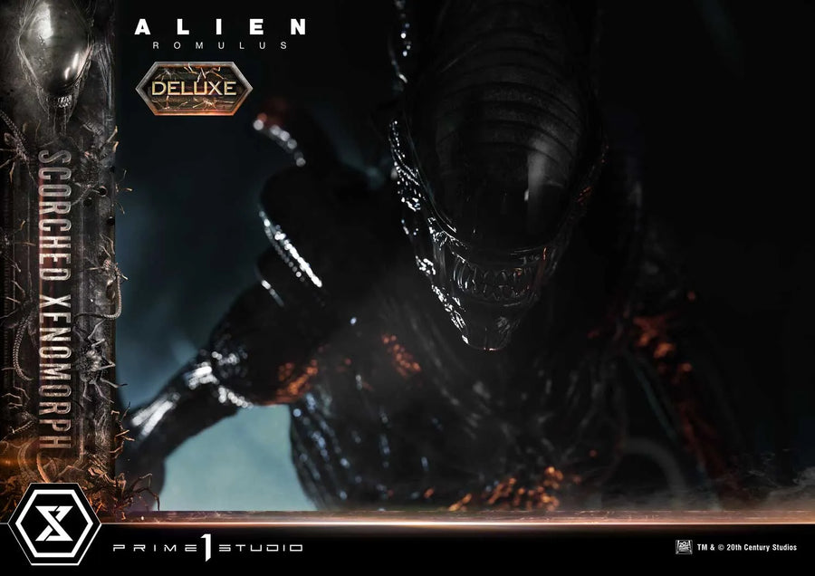 Scorched Xenomorph (Deluxe Bonus Version) Alien: Romulus – Prime1Studio – ActionFigure Brasil