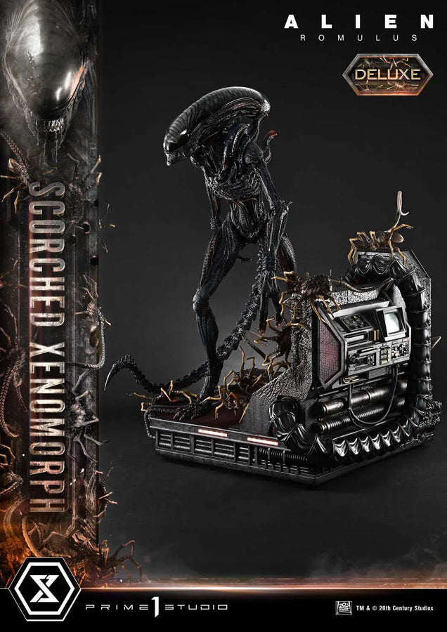 Scorched Xenomorph (Deluxe Bonus Version) Alien: Romulus – Prime1Studio – ActionFigure Brasil