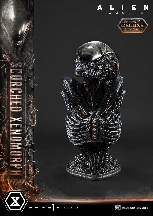 Scorched Xenomorph (Deluxe Bonus Version) Alien: Romulus – Prime1Studio – ActionFigure Brasil