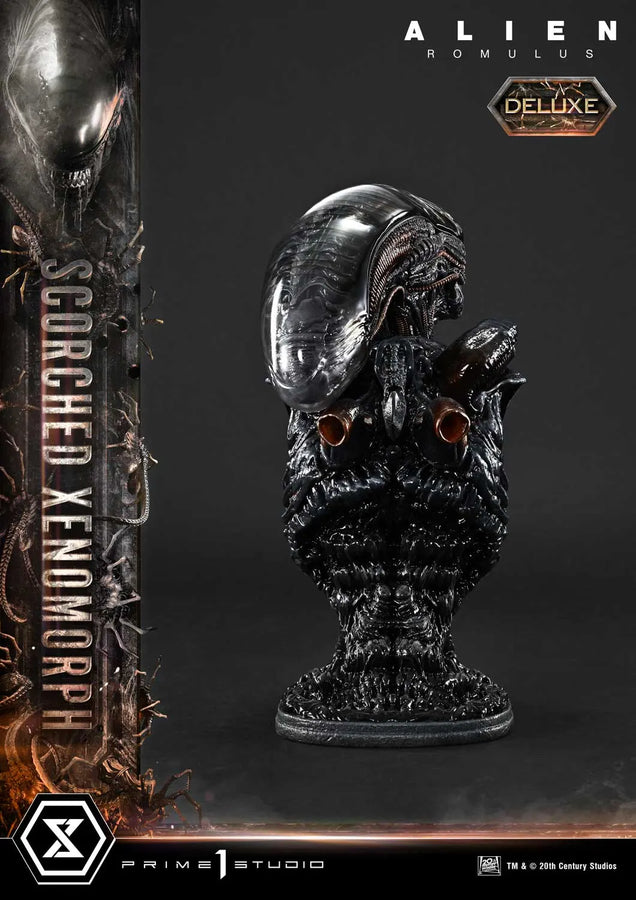 Scorched Xenomorph (Deluxe Bonus Version) Alien: Romulus – Prime1Studio – ActionFigure Brasil