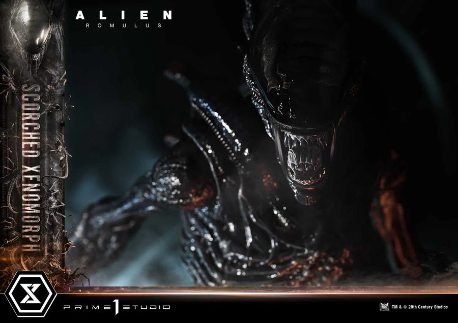 Scorched Xenomorph (Deluxe Bonus Version) Alien: Romulus – Prime1Studio – ActionFigure Brasil