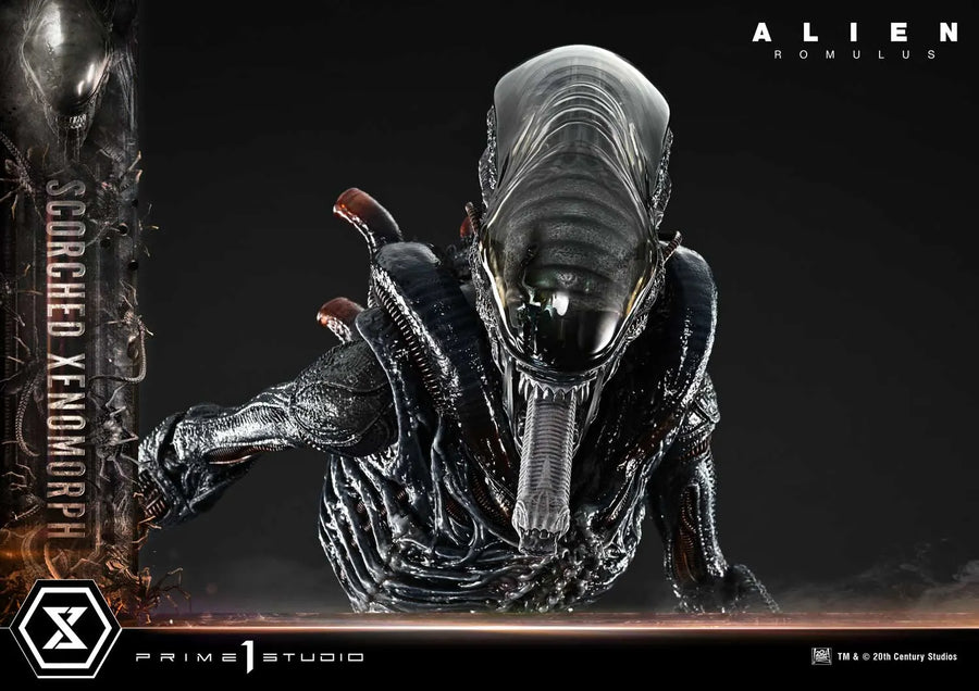 Scorched Xenomorph (Deluxe Bonus Version) Alien: Romulus – Prime1Studio – ActionFigure Brasil