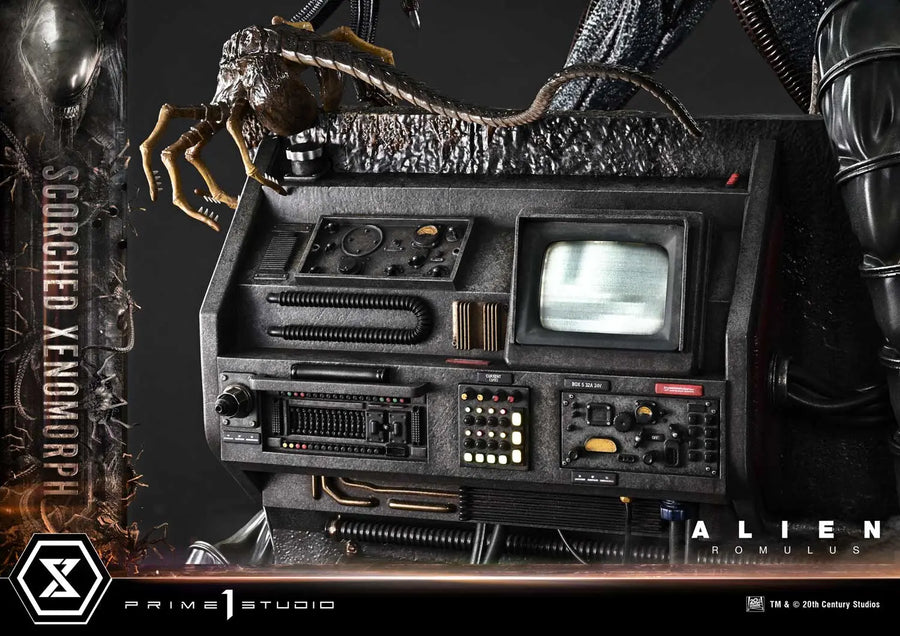 Scorched Xenomorph (Deluxe Bonus Version) Alien: Romulus – Prime1Studio – ActionFigure Brasil