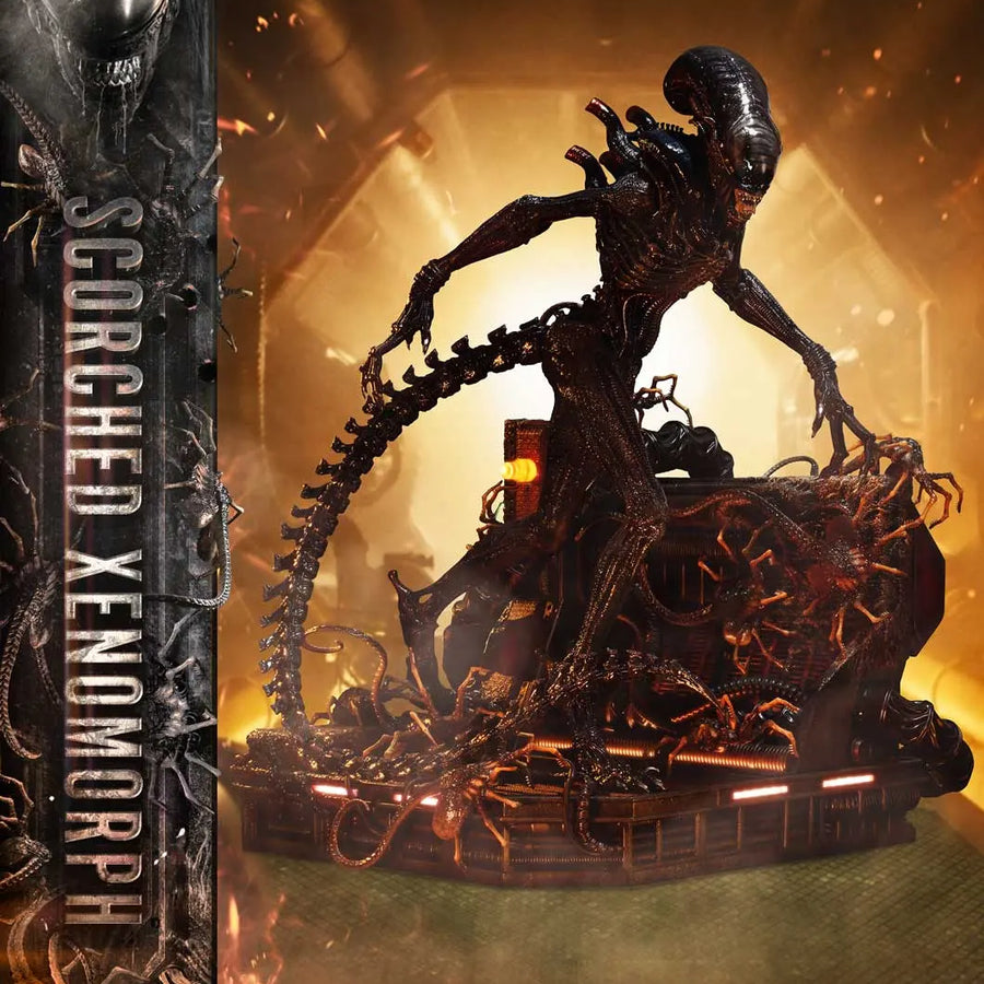 Scorched Xenomorph (Regular Version) Alien: Romulus – Prime1Studio – ActionFigure Brasil