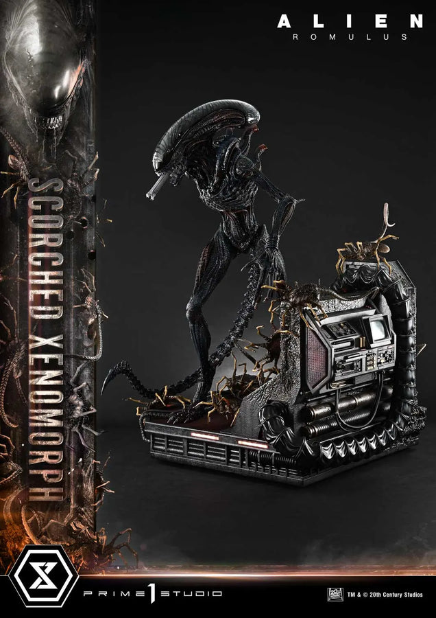 Scorched Xenomorph (Regular Version) Alien: Romulus – Prime1Studio – ActionFigure Brasil