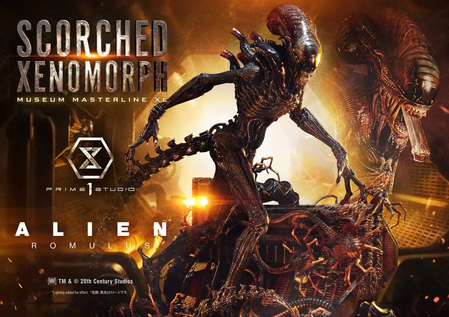 Scorched Xenomorph (Regular Version) Alien: Romulus – Prime1Studio – ActionFigure Brasil