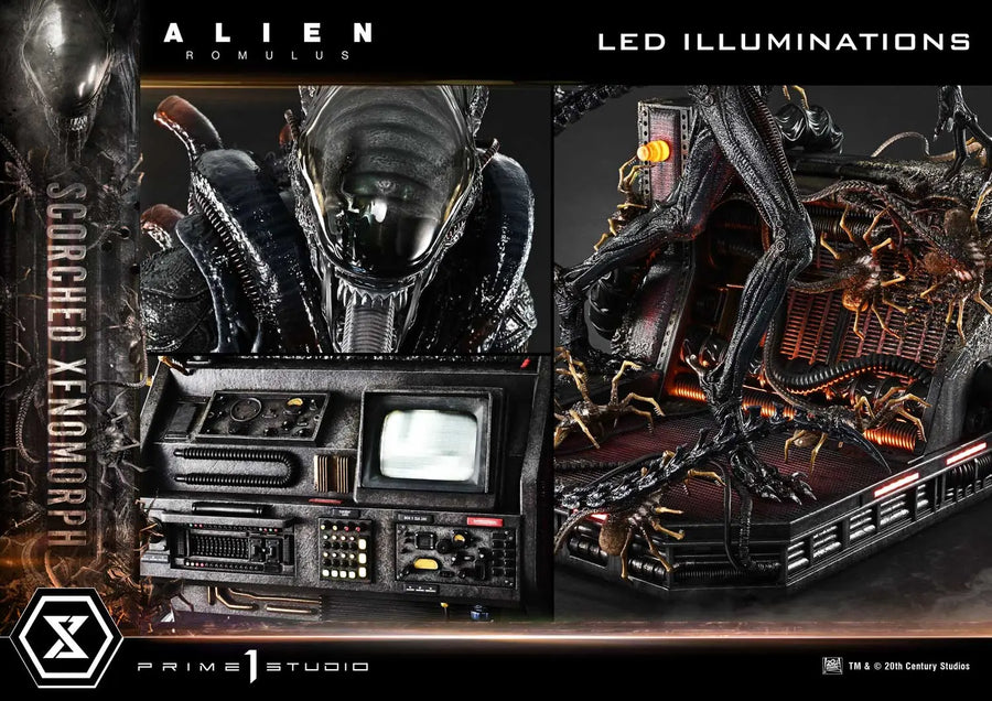 Scorched Xenomorph (Regular Version) Alien: Romulus – Prime1Studio – ActionFigure Brasil