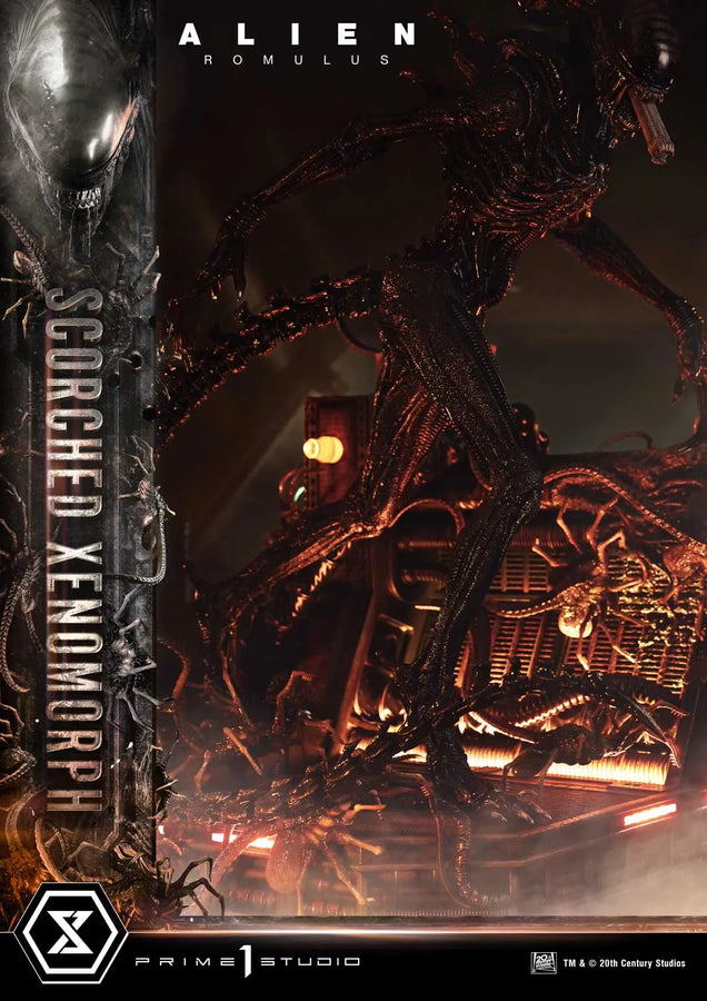 Scorched Xenomorph (Regular Version) Alien: Romulus – Prime1Studio – ActionFigure Brasil
