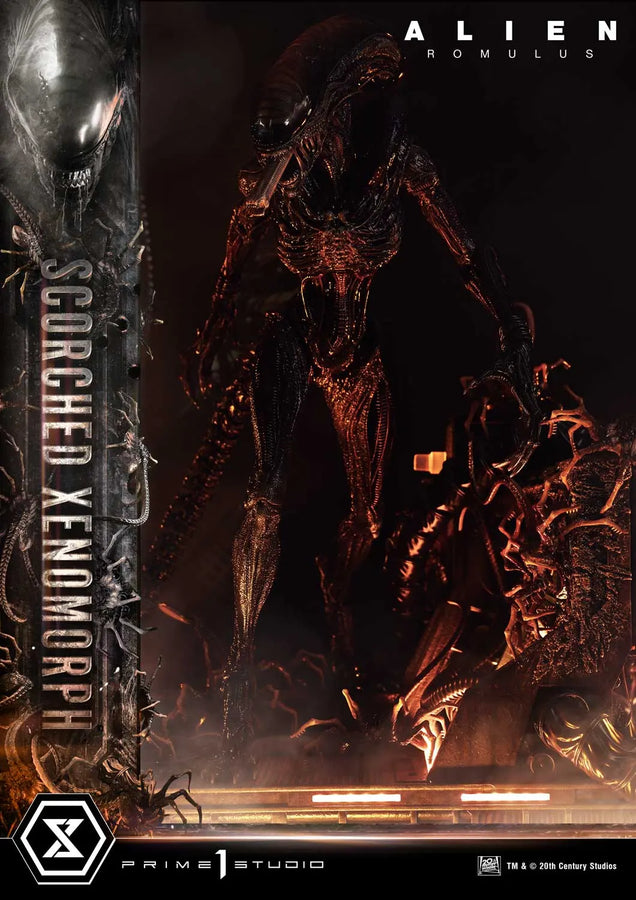 Scorched Xenomorph (Regular Version) Alien: Romulus – Prime1Studio – ActionFigure Brasil