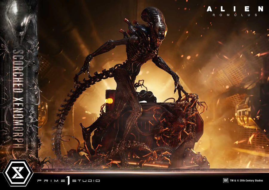Scorched Xenomorph (Regular Version) Alien: Romulus – Prime1Studio – ActionFigure Brasil