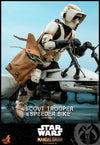 Scout Trooper and Speeder Bike [HOT TOYS] (Expresso)