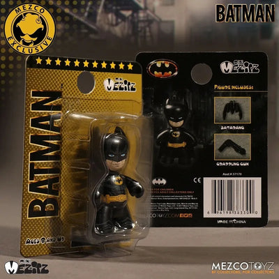 SDCC2017 Comic-Con Limited 2 Inch Mezitz Mini - Batman 1989 Tim Burton: Batmanㅤ – Mezco – ActionFigure Brasil — embalagem