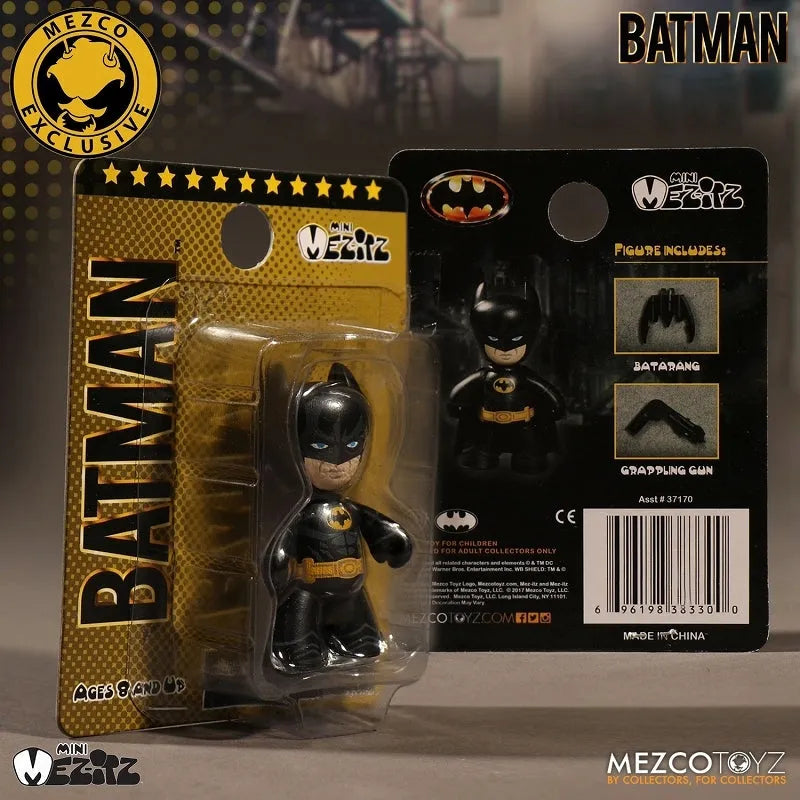 SDCC2017 Comic-Con Limited 2 Inch Mezitz Mini - Batman 1989 Tim Burton: Batmanㅤ – Mezco – ActionFigure Brasil