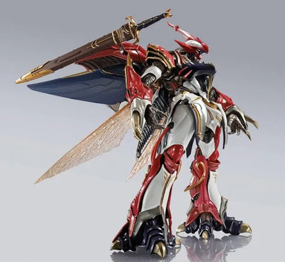 Seisenshi Dunbine (OVA) - Bellvine - Metal Build - Metal Build Dragon Scale - Leader of the Land of Na Royal Knights Specification (Bandai Spirits) [Shop Exclusive]ㅤ – Bandai Spirits – ActionFigureBrasil — ângulo diferente