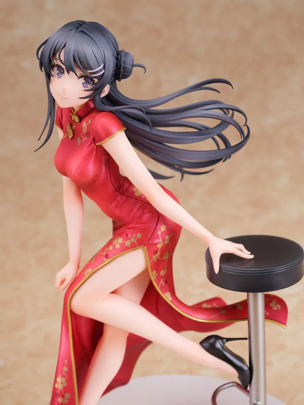 Seishun Buta Yarou wa Bunny Girl Senpai no Yume wo Minai - Sakurajima Mai - 1/7 - Chinese Dress Ver. (Wing)ㅤ – Wing – ActionFigure Brasil