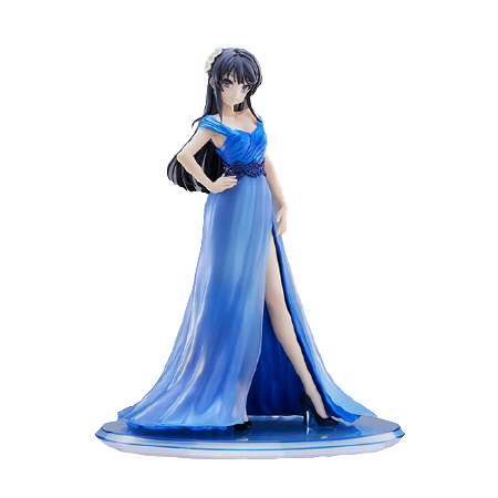 Seishun Buta Yarou wa Bunny Girl Senpai no Yume wo Minai - Sakurajima Mai - 1/7 - Color Dress ver. (Aniplex, Wing) [Shop Exclusive]ㅤ – Aniplex – ActionFigure Brasil