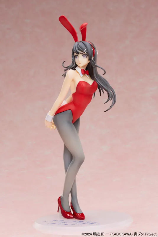 Seishun Buta Yarou wa Bunny Girl Senpai no Yume wo Minai - Sakurajima Mai - 1/7 - Red Bunny Girl (Aniplex, Wing) [Shop Exclusive]ㅤ – Aniplex – ActionFigure Brasil