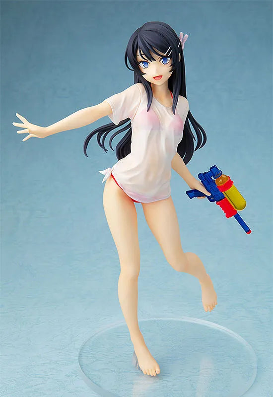 Seishun Buta Yarou wa Bunny Girl Senpai no Yume wo Minai - Sakurajima Mai - 1/7 - Water Gun Date Ver. (Chara-Ani)ㅤ – Chara-Ani – ActionFigure Brasil