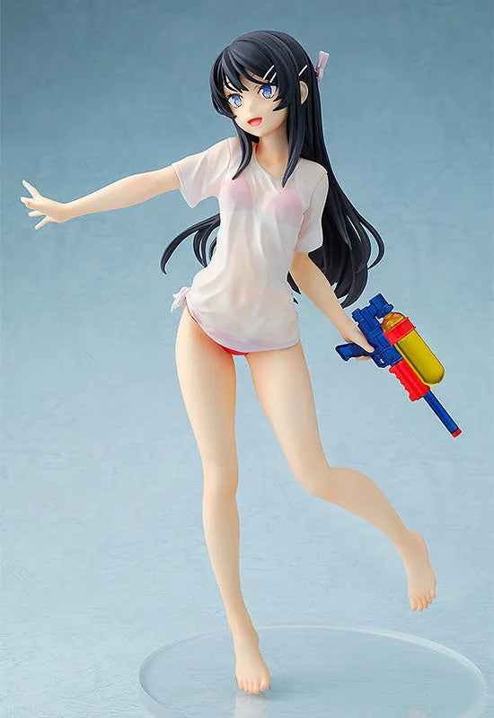 Seishun Buta Yarou wa Bunny Girl Senpai no Yume wo Minai - Sakurajima Mai - 1/7 - Water Gun Date Ver. (Good Smile Company)ㅤ – Chara-Ani – ActionFigure Brasil