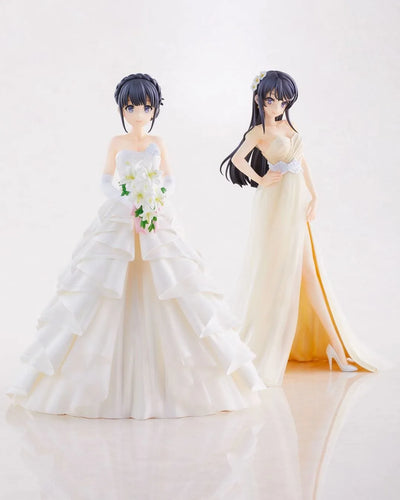 Seishun Buta Yarou wa Bunny Girl Senpai no Yume wo Minai - Sakurajima Mai - 1/7 - Wedding ver. (Aniplex)ㅤ – Aniplex – ActionFigure Brasil — embalagem