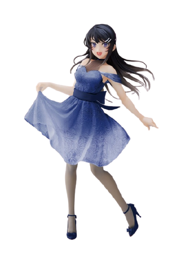 Seishun Buta Yarou wa Bunny Girl Senpai no Yume wo Minai - Sakurajima Mai - Coreful Figure - Clear Dress Ver., Renewal (Taito)ㅤ – Taito – ActionFigureBrasil