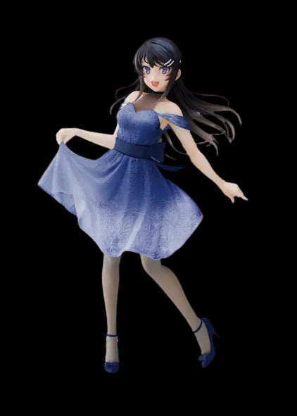 Seishun Buta Yarou wa Bunny Girl Senpai no Yume wo Minai - Sakurajima Mai - Coreful Figure - Clear Dress Ver., Renewal (Taito)ㅤ – Taito – ActionFigure Brasil
