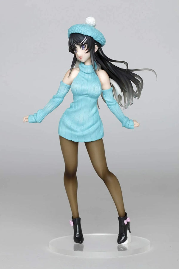 Seishun Buta Yarou wa Bunny Girl Senpai no Yume wo Minai - Sakurajima Mai - Coreful Figure - Knit Dress ver. (Taito)ㅤ – Taito – ActionFigure Brasil