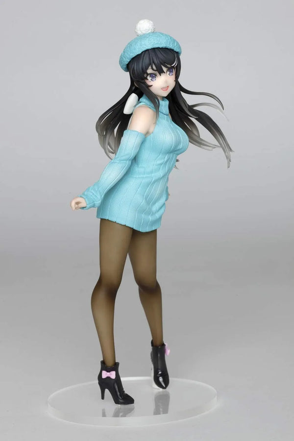 Seishun Buta Yarou wa Bunny Girl Senpai no Yume wo Minai - Sakurajima Mai - Coreful Figure - Knit Dress ver. (Taito)ㅤ – Taito – ActionFigure Brasil